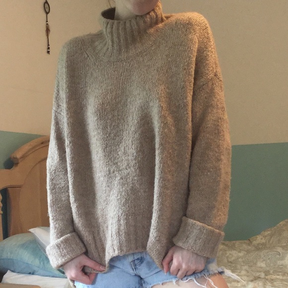 h&m oversized turtleneck